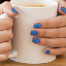Saffier Schubpatroon Minx Nagelkunst Decal