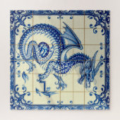 saffier slangen draak puzzel (Horizontaal)