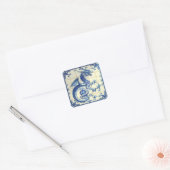 saffier slangen draak sticker (Envelop)