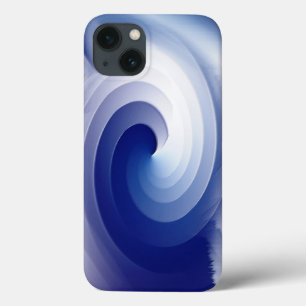 Saffierblauw storm iPhone 13 hoesje