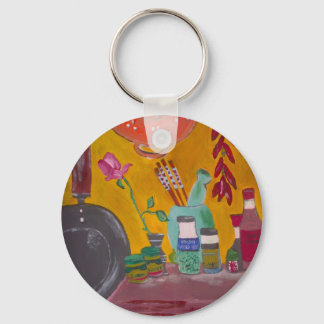 Saffron en Chili Sleutelhanger