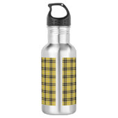 Saffron Plaid Waterfles (Achterkant)