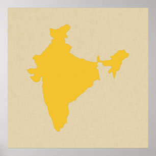 Saffron Spice Moods India Poster