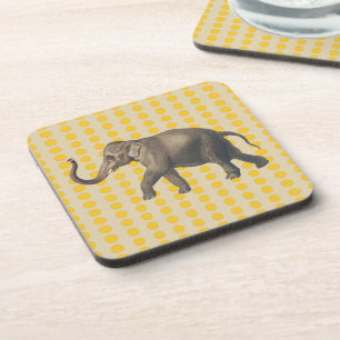 Saffron Spice Moods Stippen met olifant Bier Onderzetter