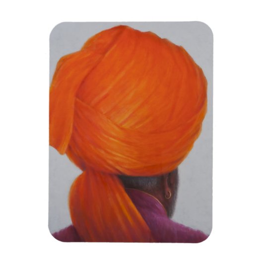 Saffron Turban 2014 Magneet (Verticaal)