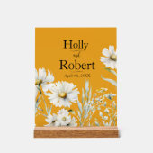 Saffron Yellow, Daisy Floral Wedding (Recto)