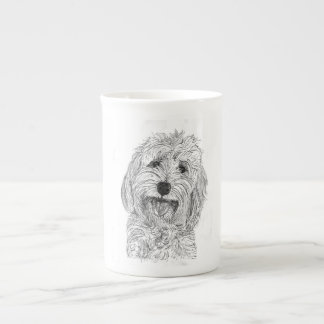 Saffy la tasse blanche de Cockapoo Chine