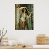 Safie, een van de drie Dames in Bagdad, 1900 Poster (Keuken)