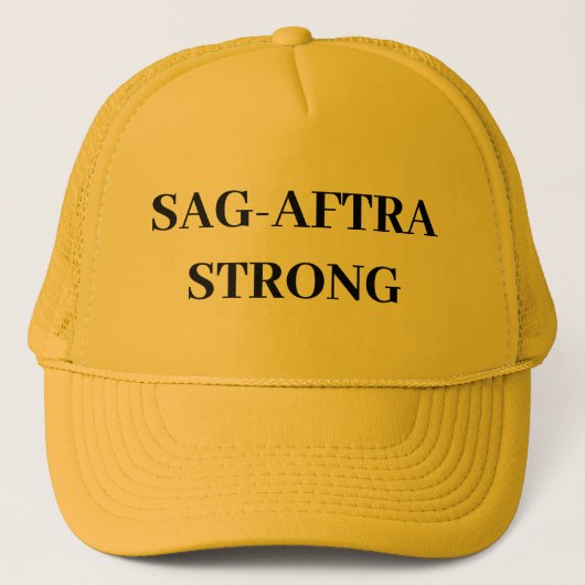 SAG-AFTRA STERKE TRUCKER HOED PET (Voorkant)