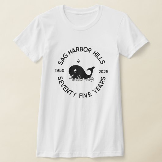 SAG HARBOR HILLS 75ÈME FEMMES COUPÉE T-SHIRT (Poser)