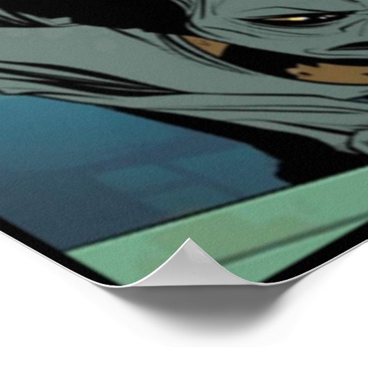 Saga Afbeelding Comics Panel Design Poster (Hoek)