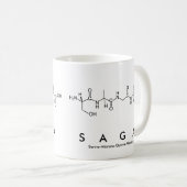 Saga nom peptide mug (Devant droit)