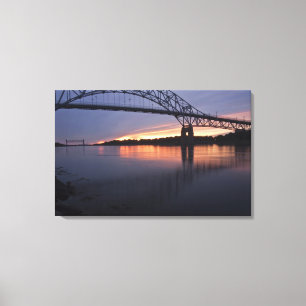 Sagamor-brug over Cape Cod-kanaal, 2 Canvas Afdruk