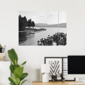 Sagamore Dock, meer van George: 1904 Poster (Thuiskantoor)