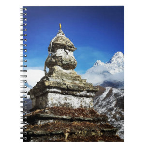 Sagarmatha, Everest uitzichten - Ama Dablam & Stup Notitieboek