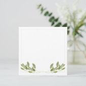 SAGE 5,25" Carte carrée plate (Debout devant)