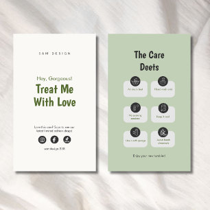 Sage Aesthetic Tumbler Verzorging Sociale Media Lo Visitekaartje