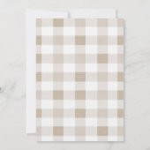 Sage and Ivory Little Lamb Baby Shower Invitation (Dos)