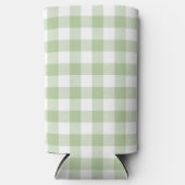 Sage and White Buffalo Plaid Gingham (Voorkant)