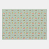 Sage Autumn Harvest Festival Thanksgiving Inpakpapier Vel (Voorkant)