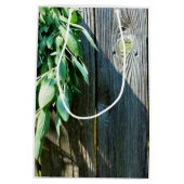 Sage Barn-wood, vers gesneden Medium Cadeauzakje (Achterkant)