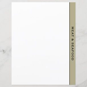 Sage Black & White Recipe Divider Vlees en zeevr