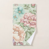 SAGE  BLOEMEN BADKAMER HANDDOEK SET (Handdoek)