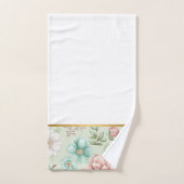 SAGE  BLOEMGOUD BADKAMER HANDDOEK SET (Handdoek)