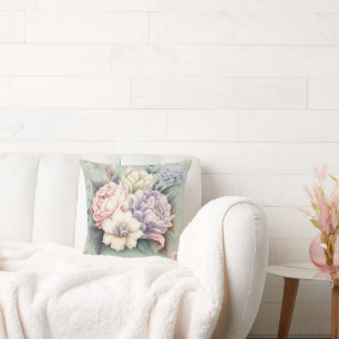 SAGE BOUQUET COUSSIN FLORAL