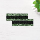 SAGE CABLE TRICOTÉ 3x1 Mini Carte de Visite (Bureau)