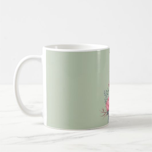 Sage Café Mug (Gauche)