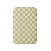 Sage Checkerboard Badmat (Voorkant Verticaal)