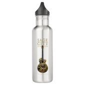 Sage City Water Bottle Waterfles (Links)