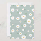 Sage Daisy 90th Birthday Invitation (Dos)