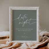 SAGE Date Night Ideeën Bord Poster