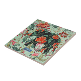 Sage de carreaux (éléphant à fleur) RFPMDesigns ©️