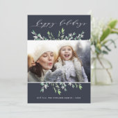 Sage d'hiver | Joyeux Carte photo de vacances (Debout devant)