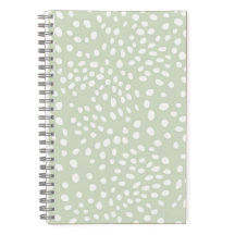 Sage Dotted Delight Notitieboek