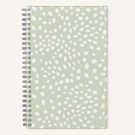 Sage Dotted Delight Notitieboek