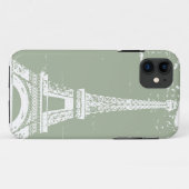 Sage Eiffel Tour Iphone 5 Coque (Dos (Horizontal))