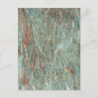 Sage en Rust Marble Briefkaart