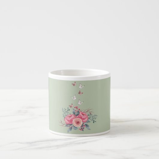 Sage Espresso Mug (Devant)