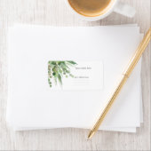 Sage Eucalyptus ÉTIQUETTES DE ADRESSE (En situation)