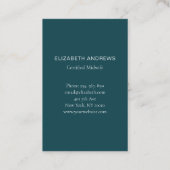 Sage-femme, Storch, carte de visite tout simplemen (Dos)