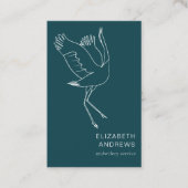 Sage-femme, Storch, carte de visite tout simplemen (Devant)