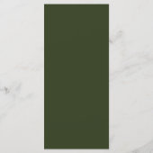SAGE fluistert Soiree Menu (Achterkant)