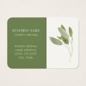 SAGE FRAIS 3.5x2.5 Carte de visite II (Devant)