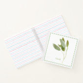 SAGE FRAIS 8,5x8,5 Carnet spiral (Intérieur)