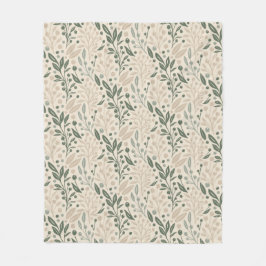Sage Garden Fleece Deken