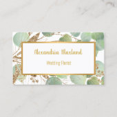 SAGE GOLD BOTANICAL CARTE DE VISITE (Devant)